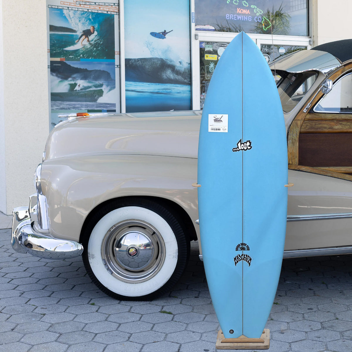 Lost RNF '96 PU/Poly 5'4 Surfboard - Futures