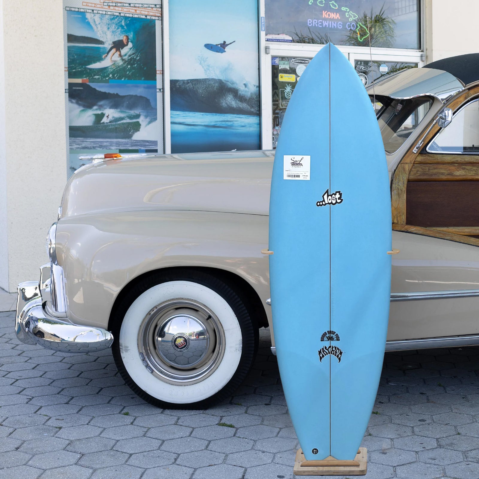 Lost RNF '96 PU/Poly 5'4 Surfboard - Futures