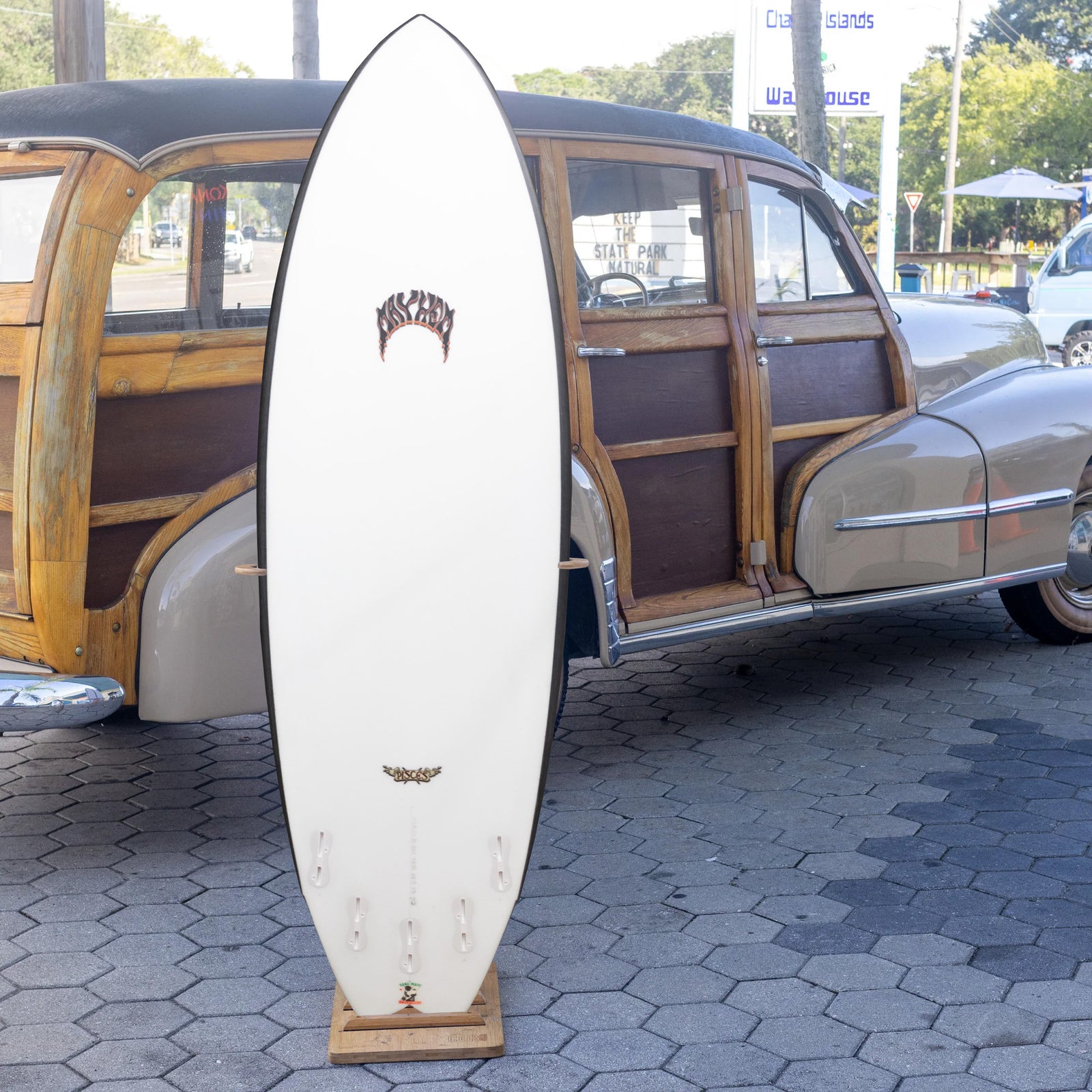 Lost Pisces Black Sheep 5'10 Surfboard - FCS II