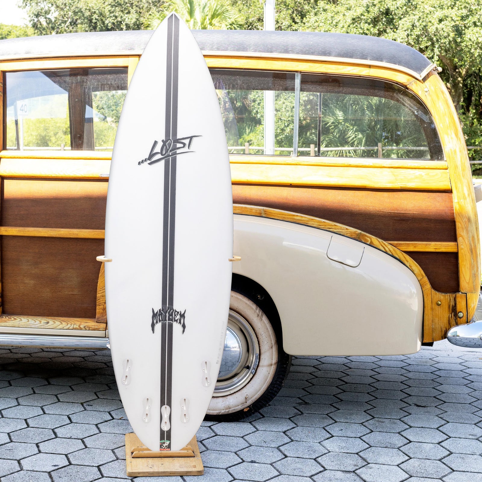 Lost The Ripper Round Lite-Speed EPS 5'8 Surfboard - FCS II