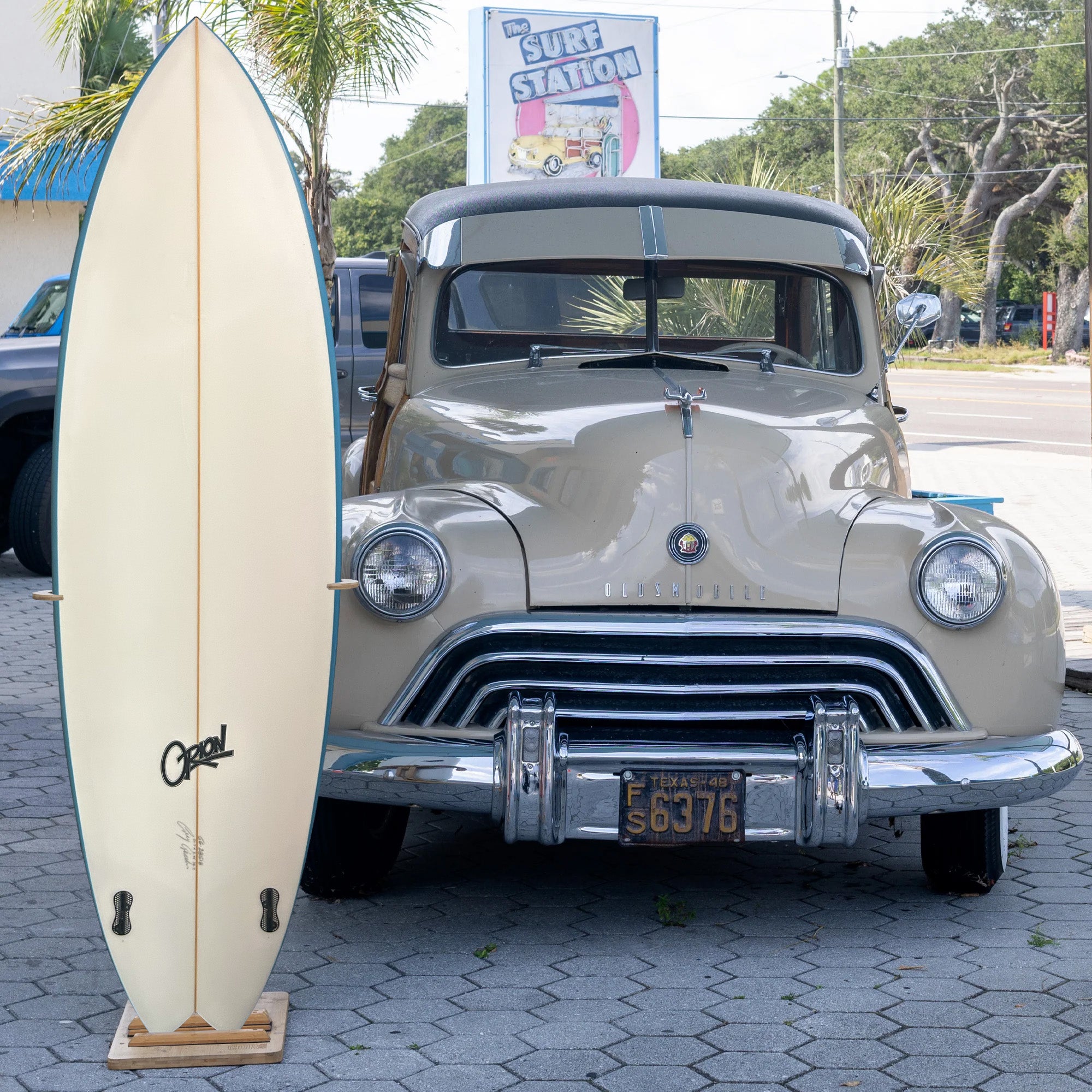 Orion Mid Twin PU/Poly 6'6 Used Surfboard - FCS II