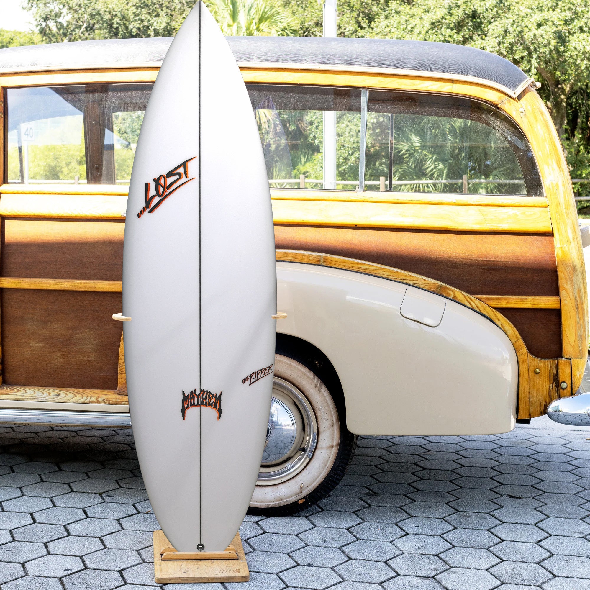 Lost The Ripper Round PU/Poly 5'11 Surfboard - FCS II