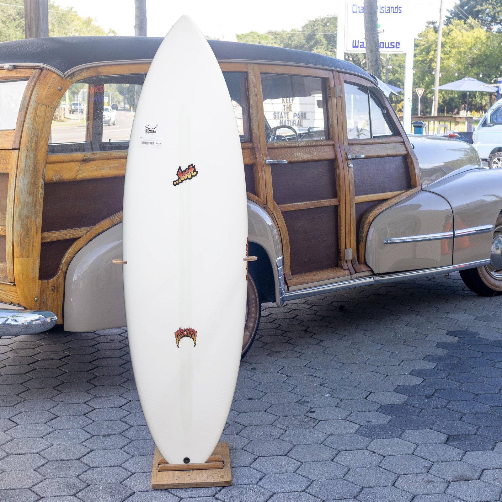 Lost Quiver Killer Light Speed 2 5'11 Surfboard - FCS II