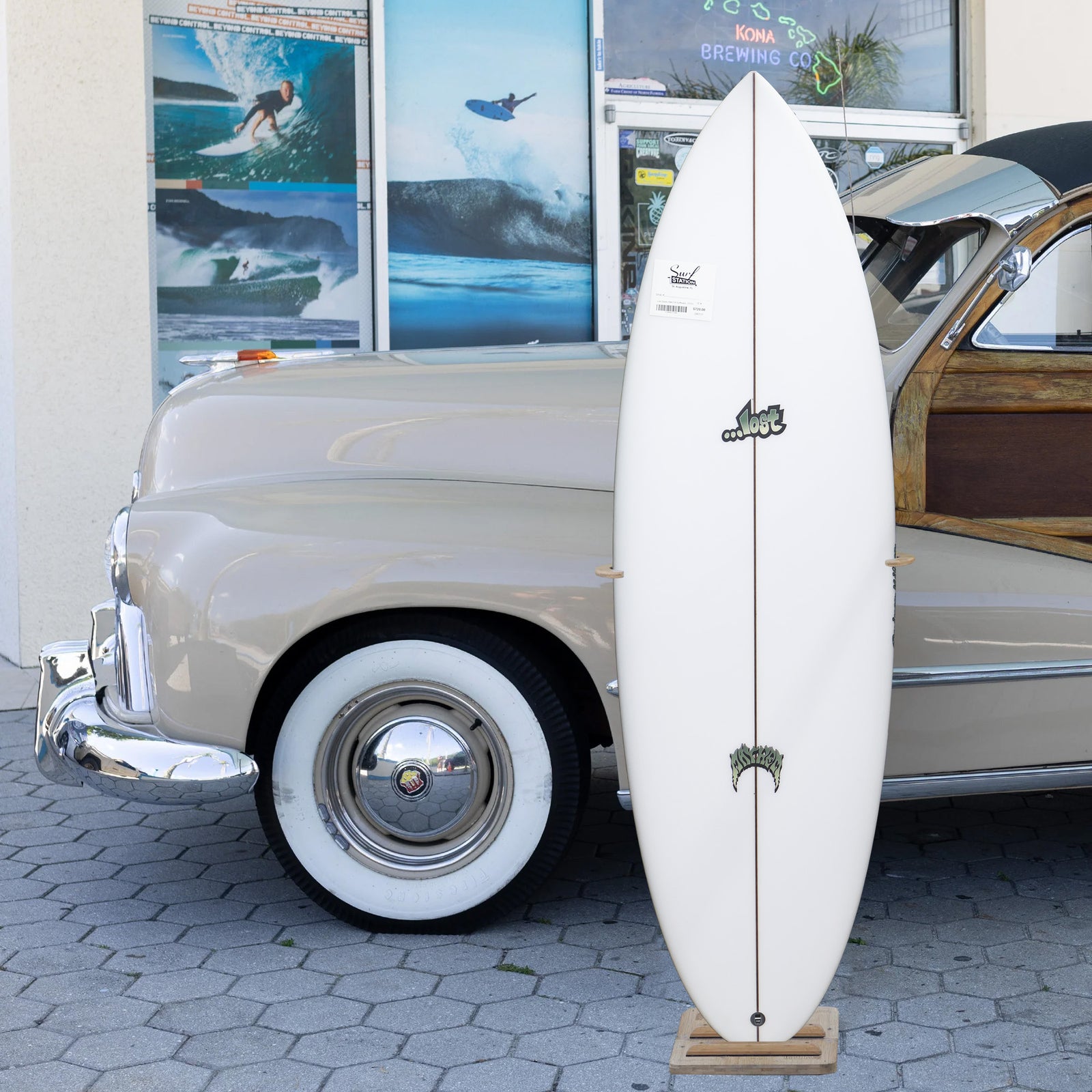 Lost Quiver Killer PU/Poly 5'4 Surfboard - FCS II