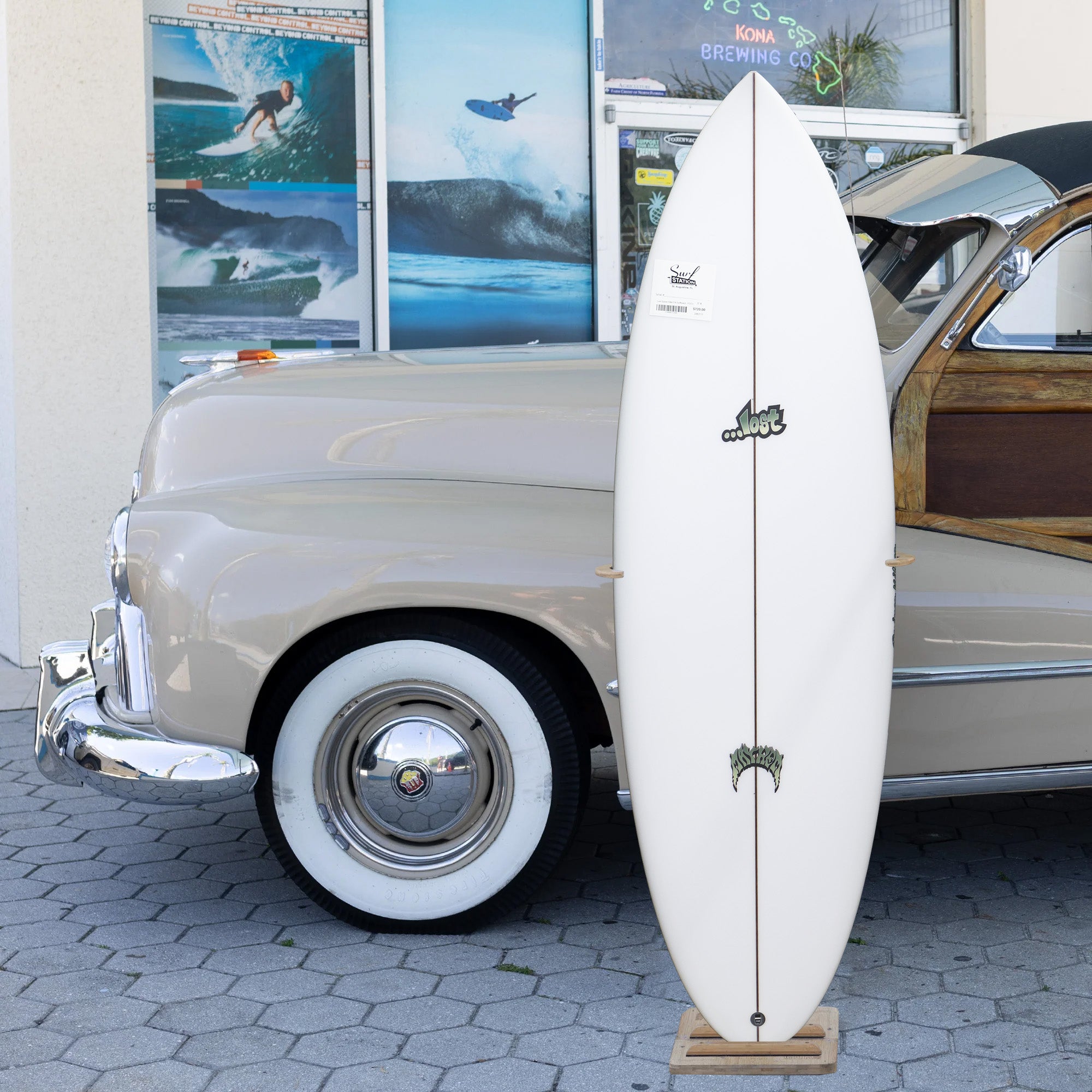 Lost Quiver Killer PU/Poly 5'4 Surfboard - FCS II