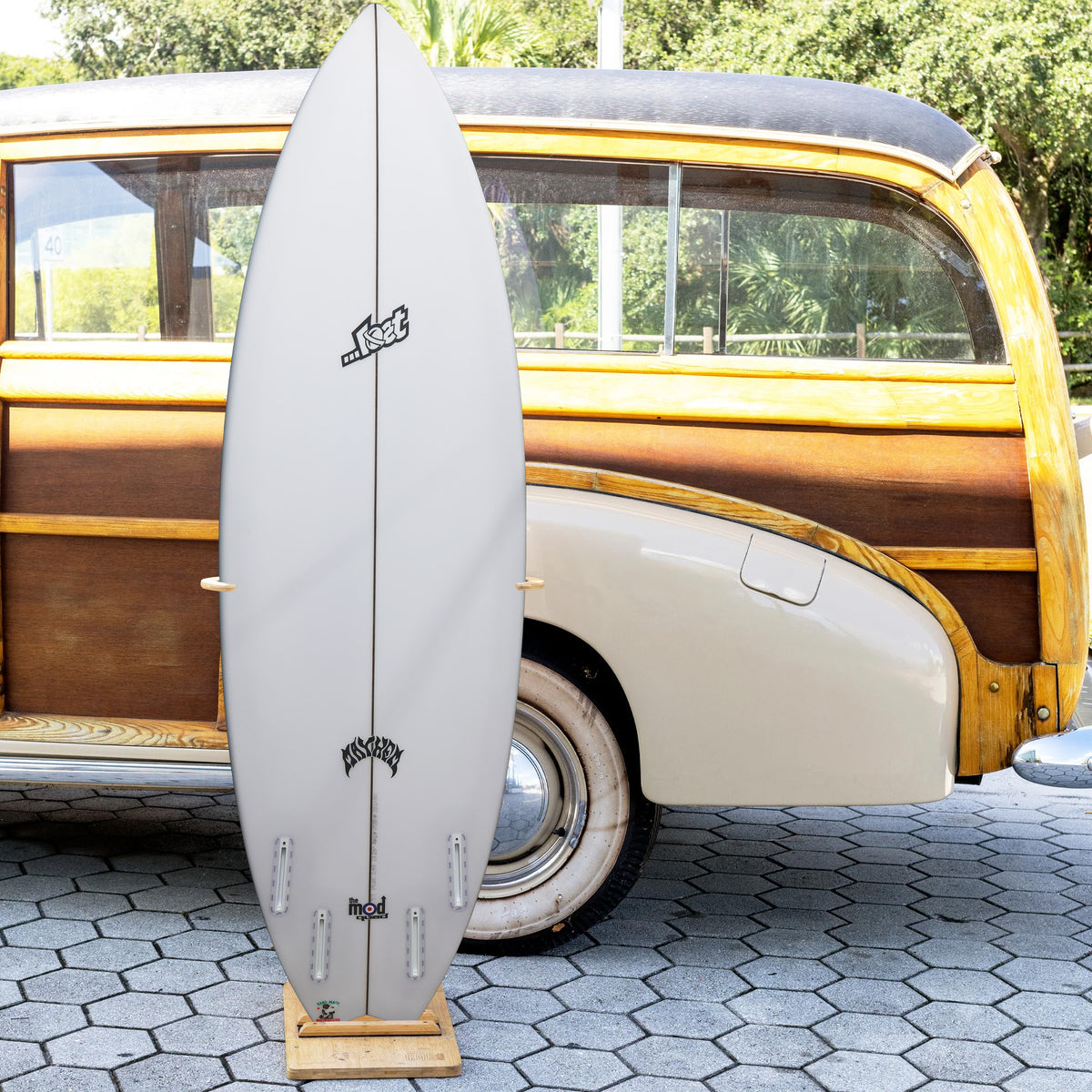 Lost Mod Quad 5'7 Surfboard - Futures