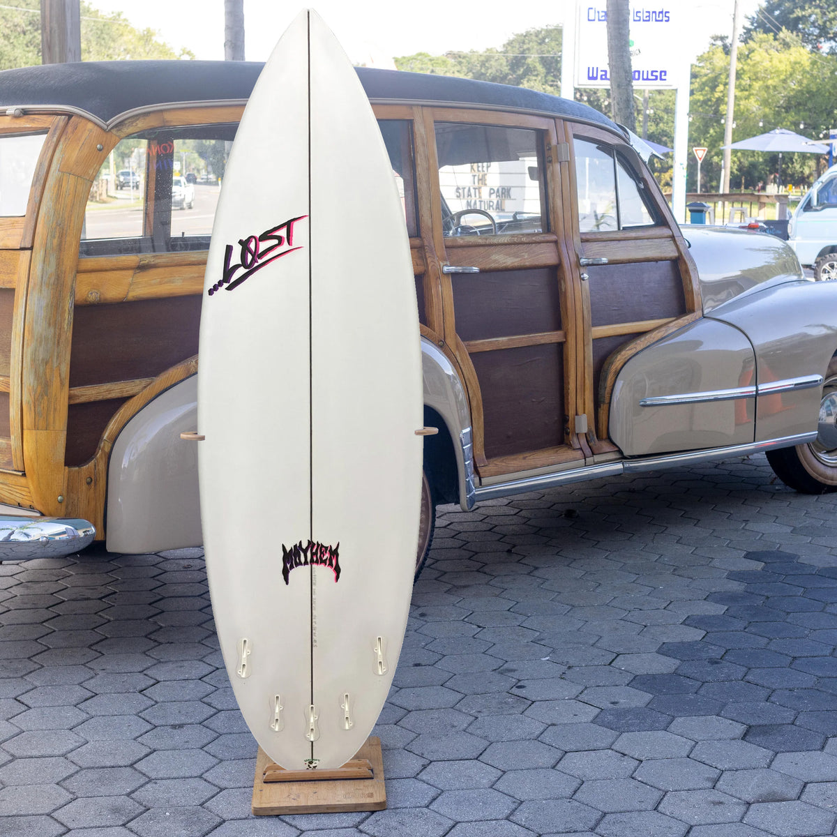 Lost The Ripper Round 5'10 Surfboard - FCS II