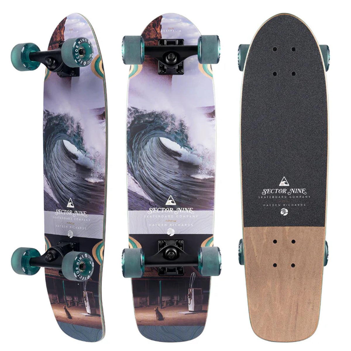 Sector 9 Jammer Rips 28.5” Complete Skateboard