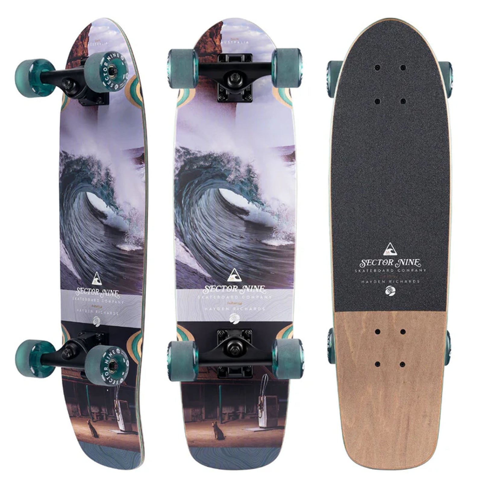 Sector 9 Jammer Rips 28.5” Complete Skateboard