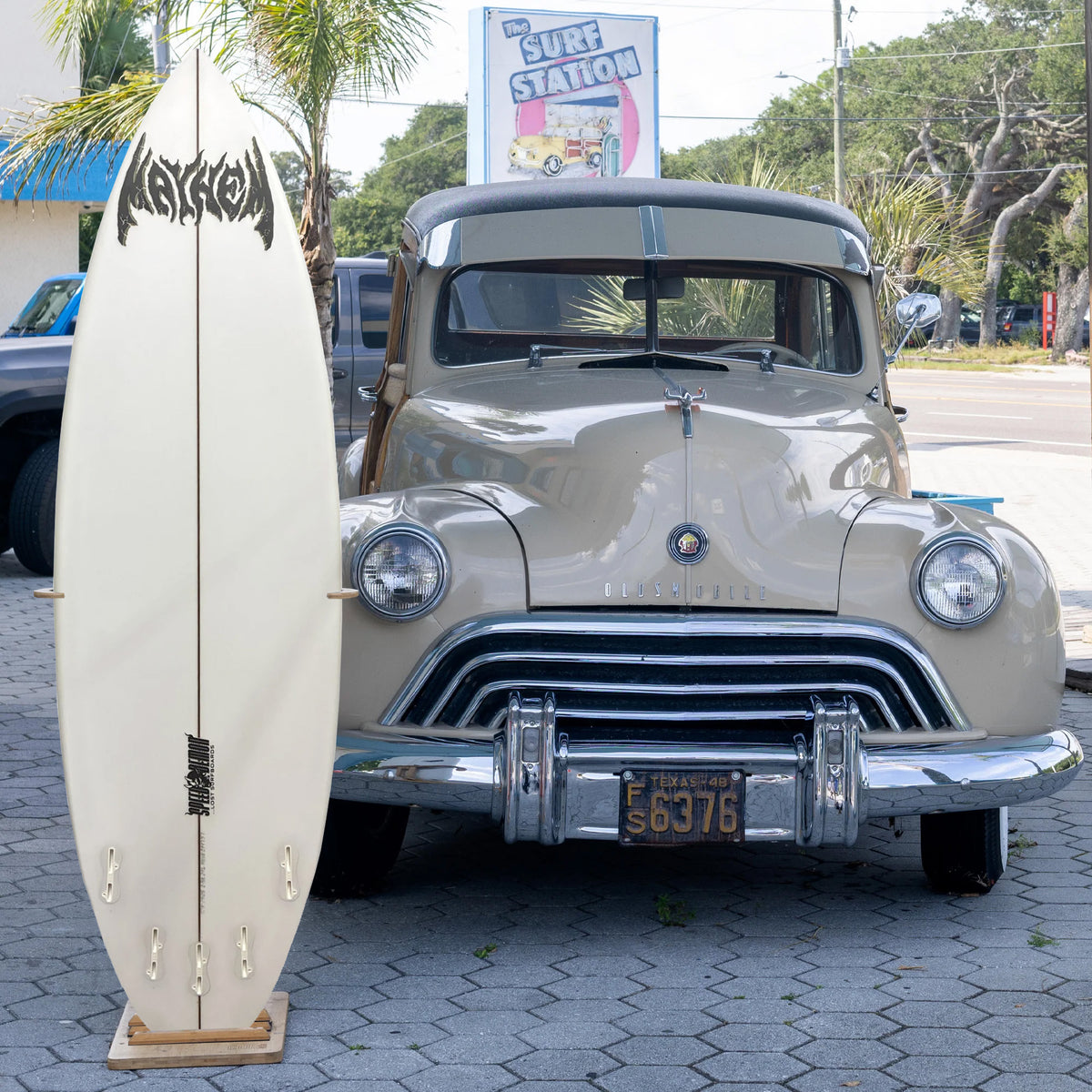 Lost Speed Demon PU/Poly 5'9 Surfboard - FCS II
