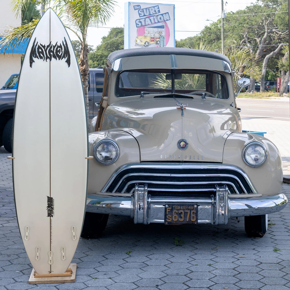 Lost Speed Demon PU/Poly 6'0 Surfboard - FCS II