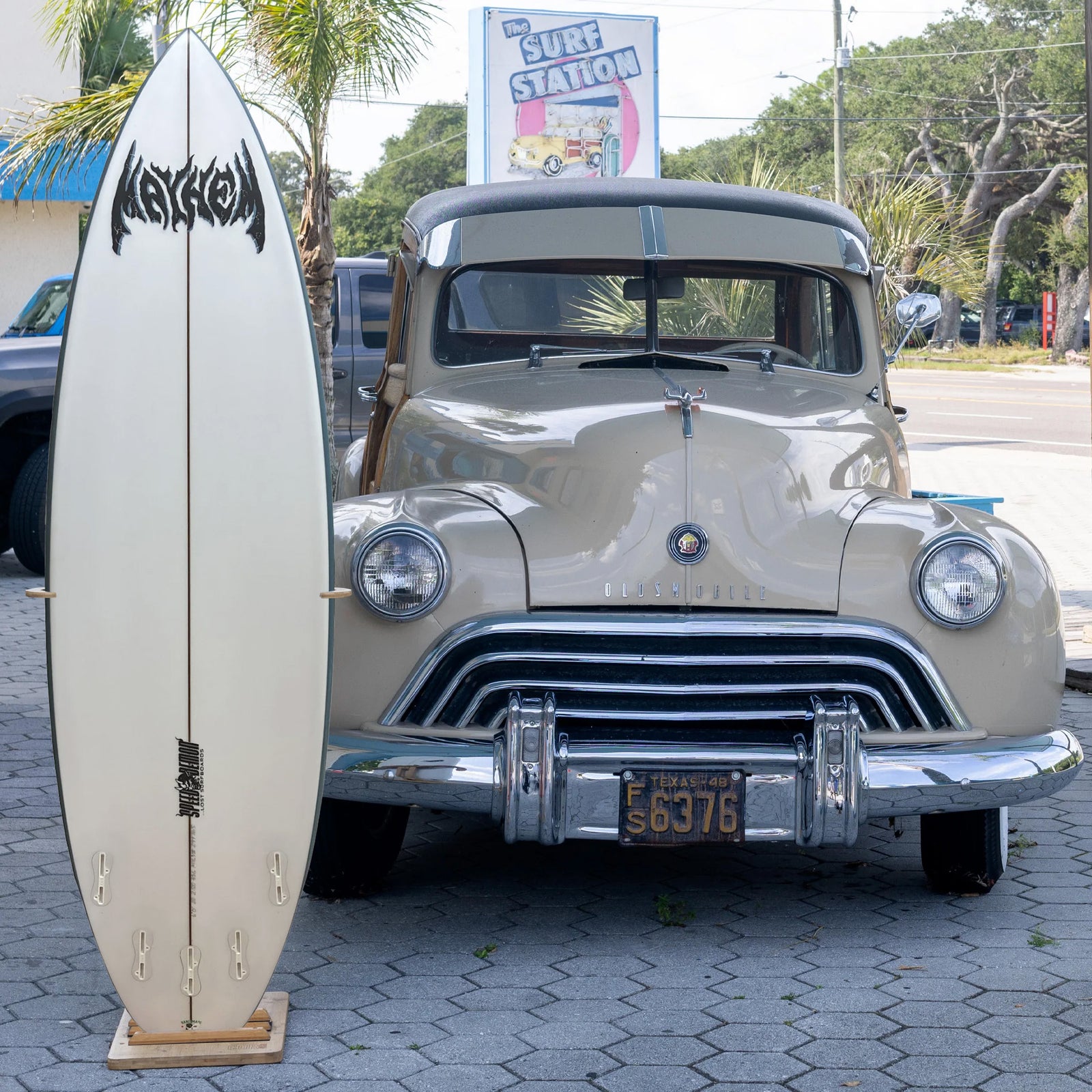 Lost Speed Demon PU/Poly 6'0 Surfboard - FCS II