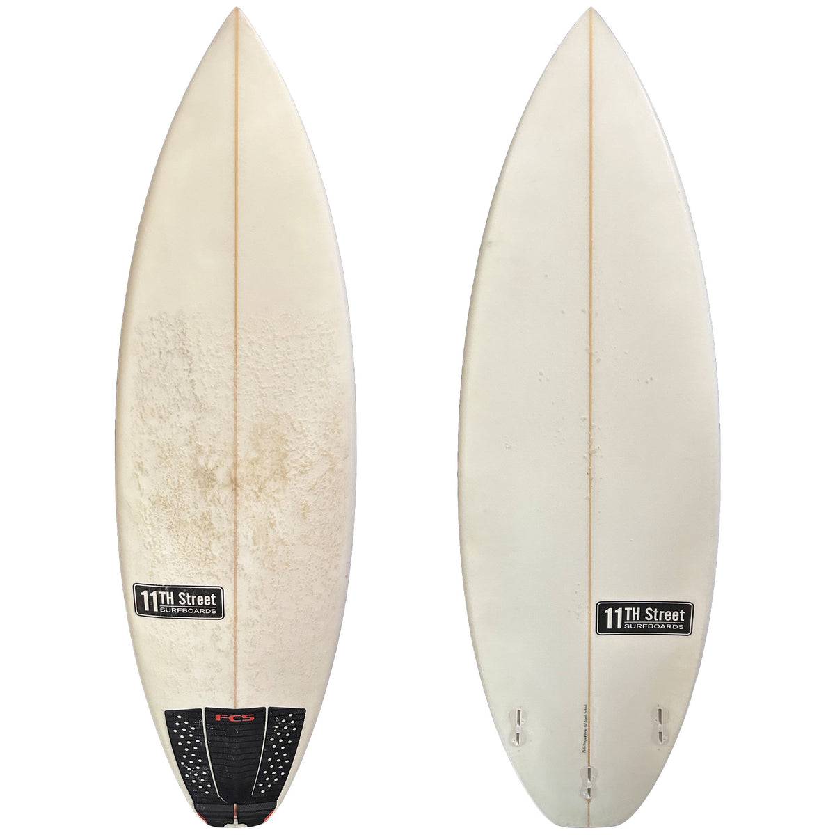 11th Street Surfboards 2 Cents 5'6 Used Surfboard - FCS II