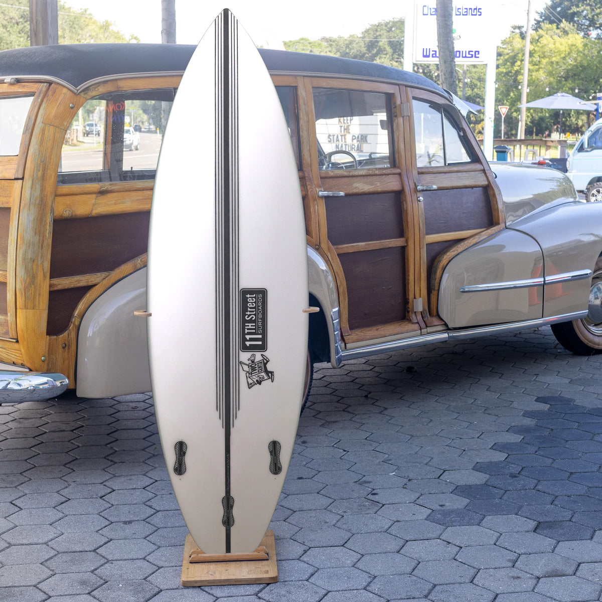 11th Street Surfboards 2Cents EPS 5'8 Surfboard - FCS II