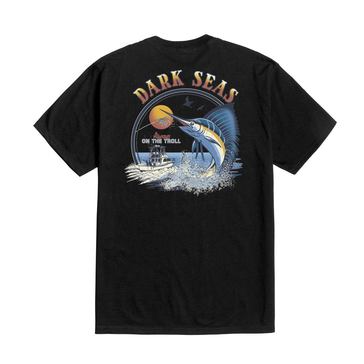 Dark Seas On The Troll Men's S/S T-Shirt