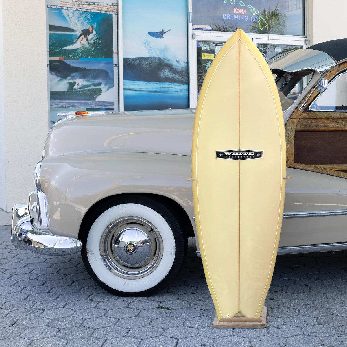 Ken White 5'8 Consignment Surfboard - FCS II