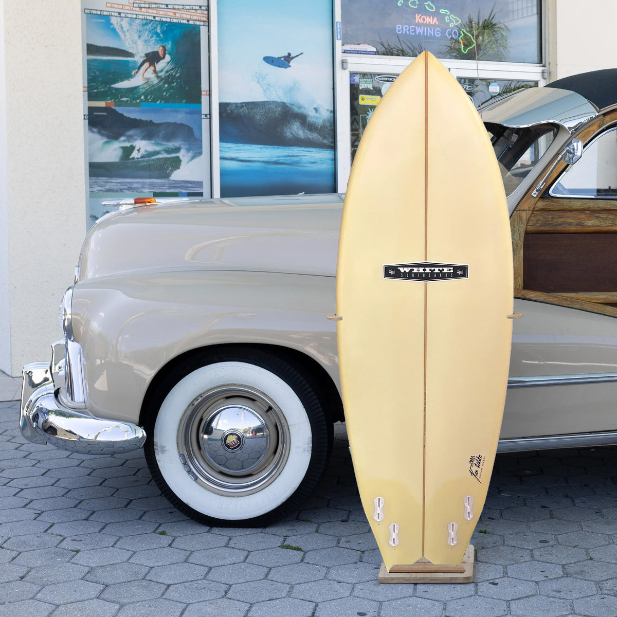 Ken White 5'8 Consignment Surfboard - FCS II