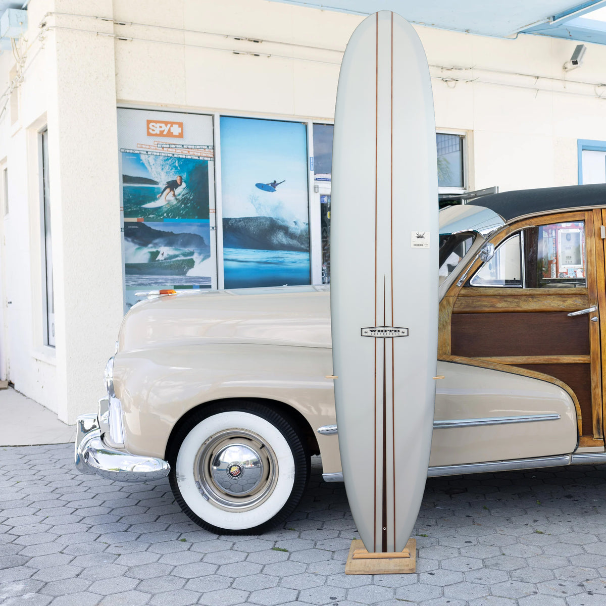 Ken White Tuned Double Stringer 9'7 Longboard Surfboard