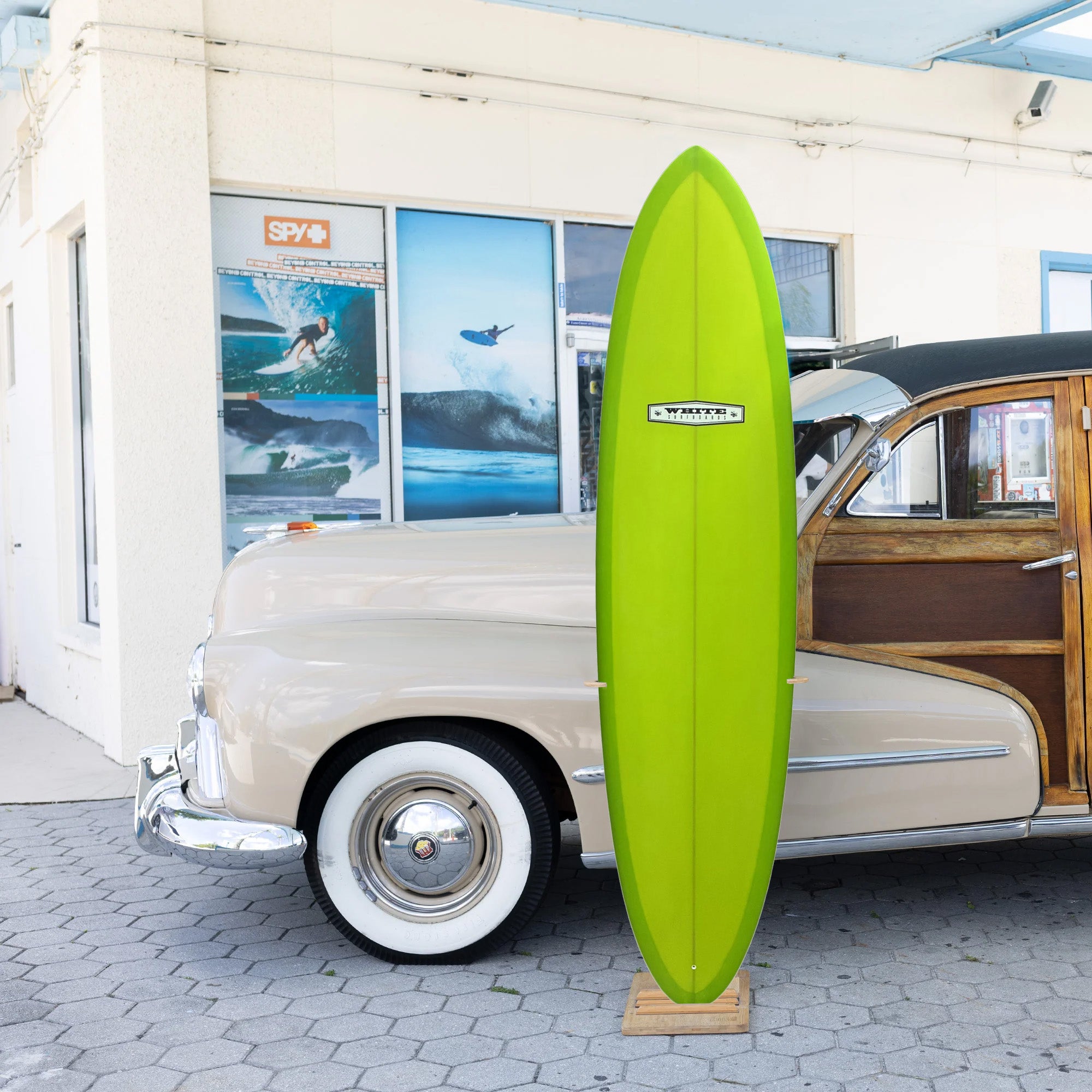 Ken White Mid Length PU/Poly 7'6 Surfboard - FCS II