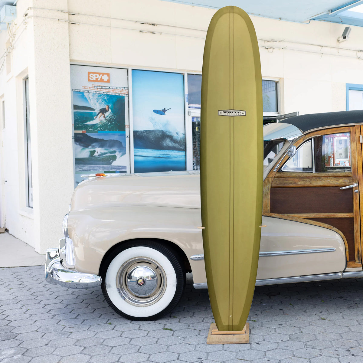 Ken White OG Double Stringer 9'6" Longboard Surfboard