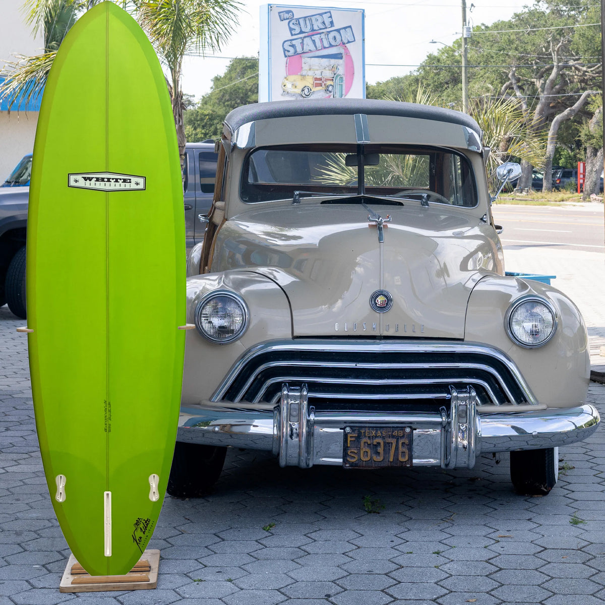 Ken White Mid Length 6'8 Surfboard - FCS II