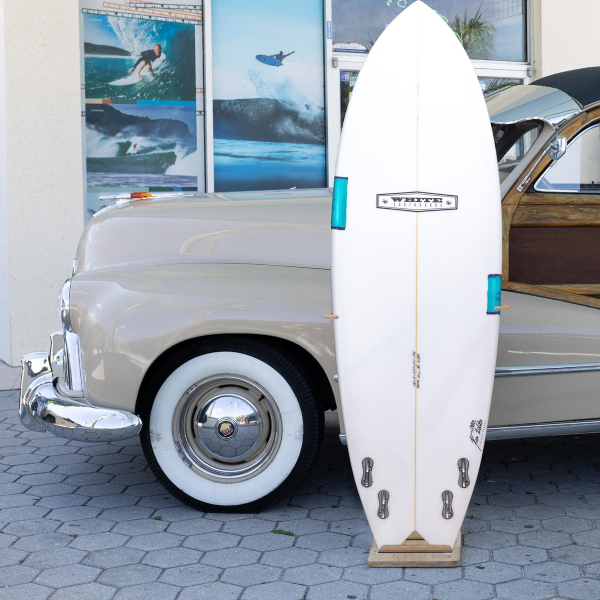Ken White Quad Fish 6'0 Surfboard - FCS II