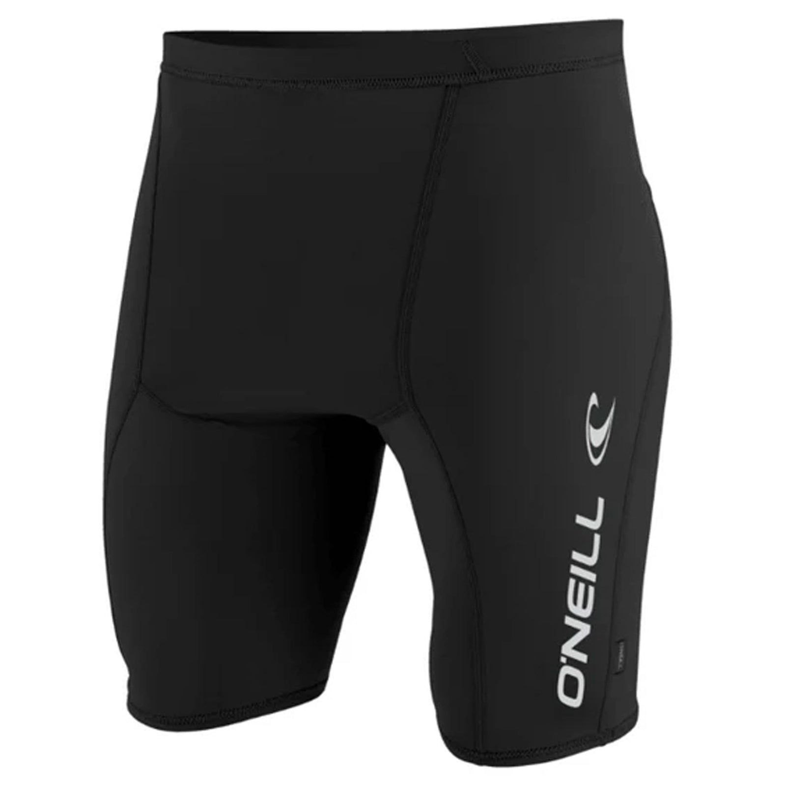 O'Neill Premium Skins Men's Rashguard Shorts - Black/Silver