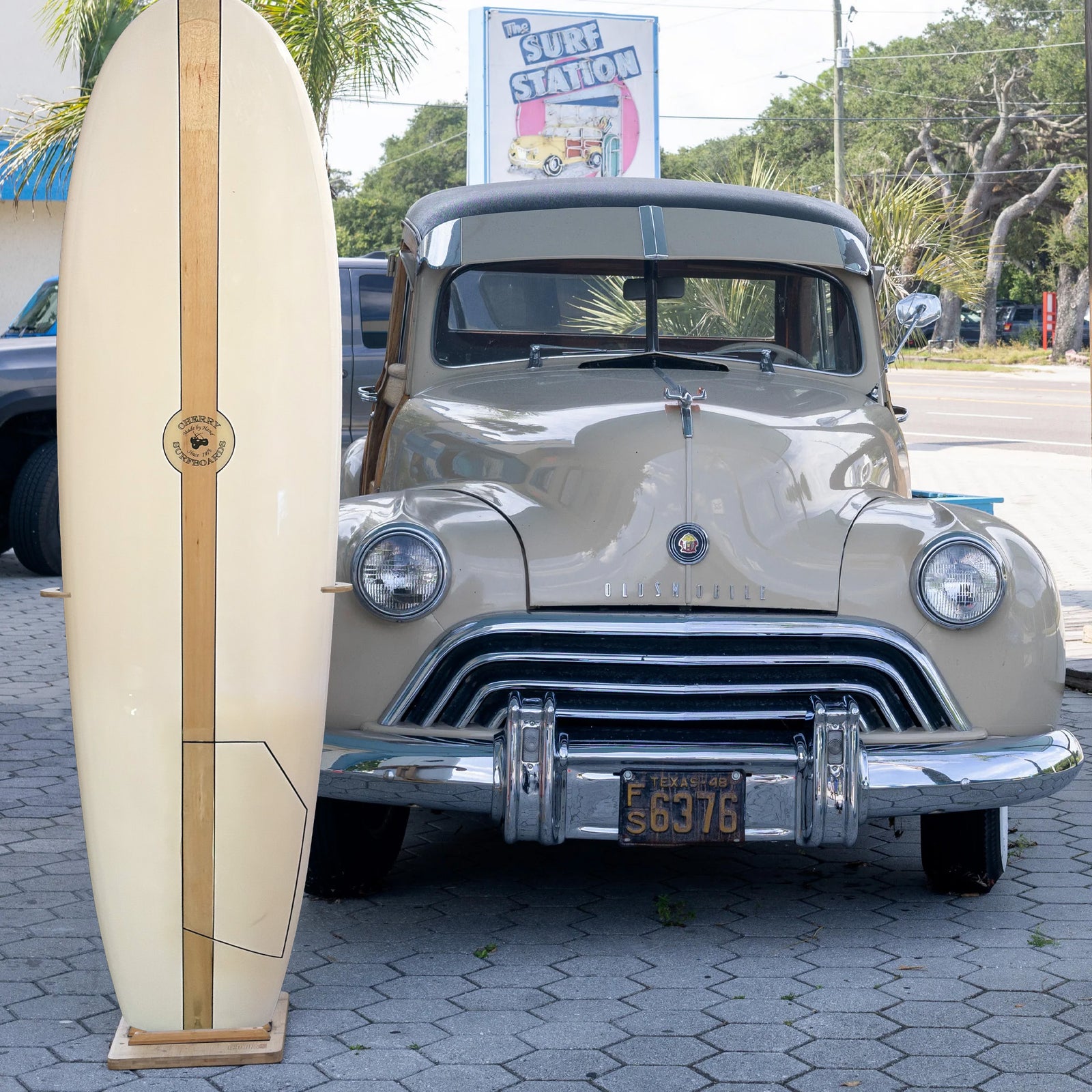 Cherry Surfboards 7'2 Consignment Surfboard - Glass Ons