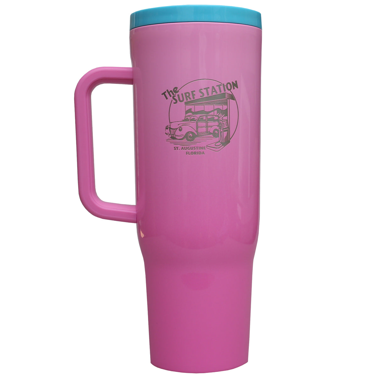 Corkcicle x Surf Station Cruiser 40oz Tumbler - Pink Pop