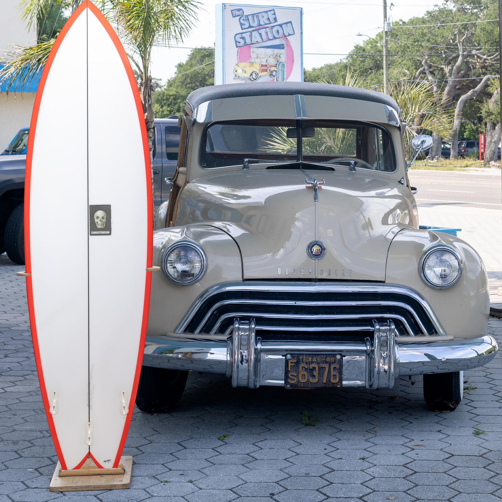 Christenson Nautilus PU/Poly 6'8 Surfboard - FCS II