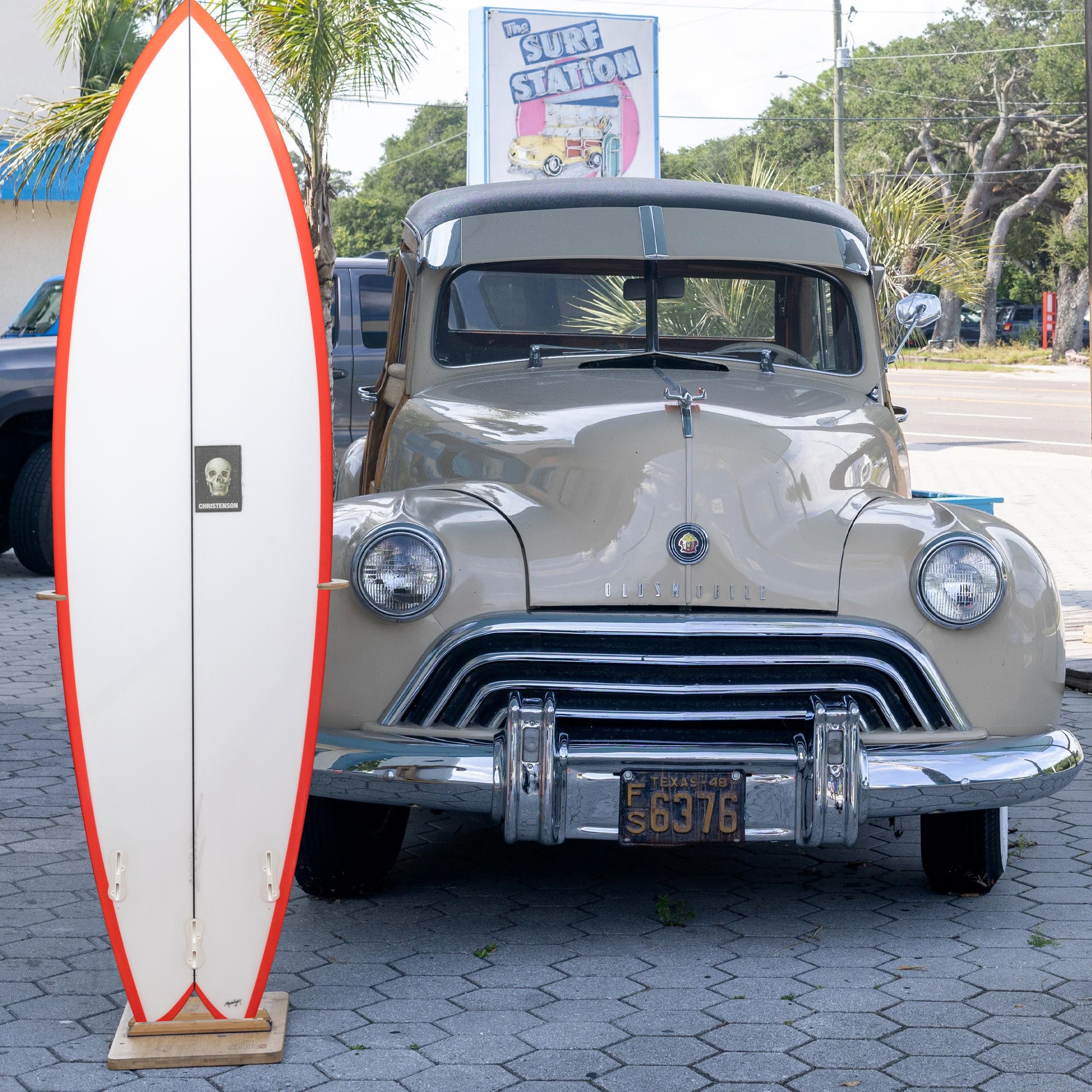 Christenson Nautilus PU/Poly 6'8 Surfboard - FCS II