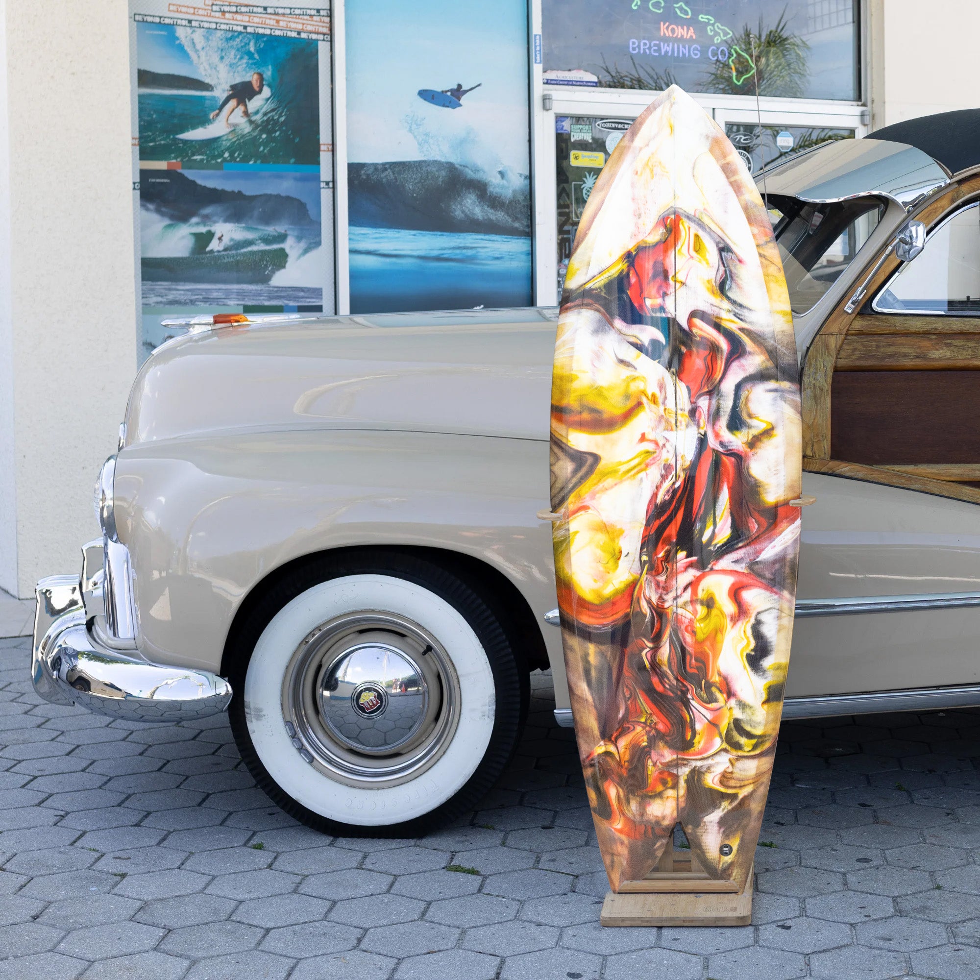 Christenson Acid Phish PU/Poly 5'3 Surfboard - FCS II