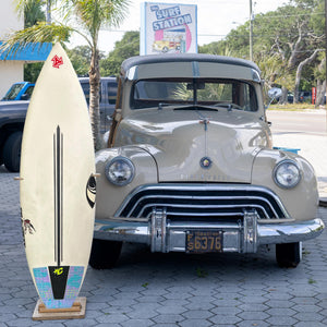 Sharp Eye File Fifty 5'1 Consignment Surfboard - FCS II