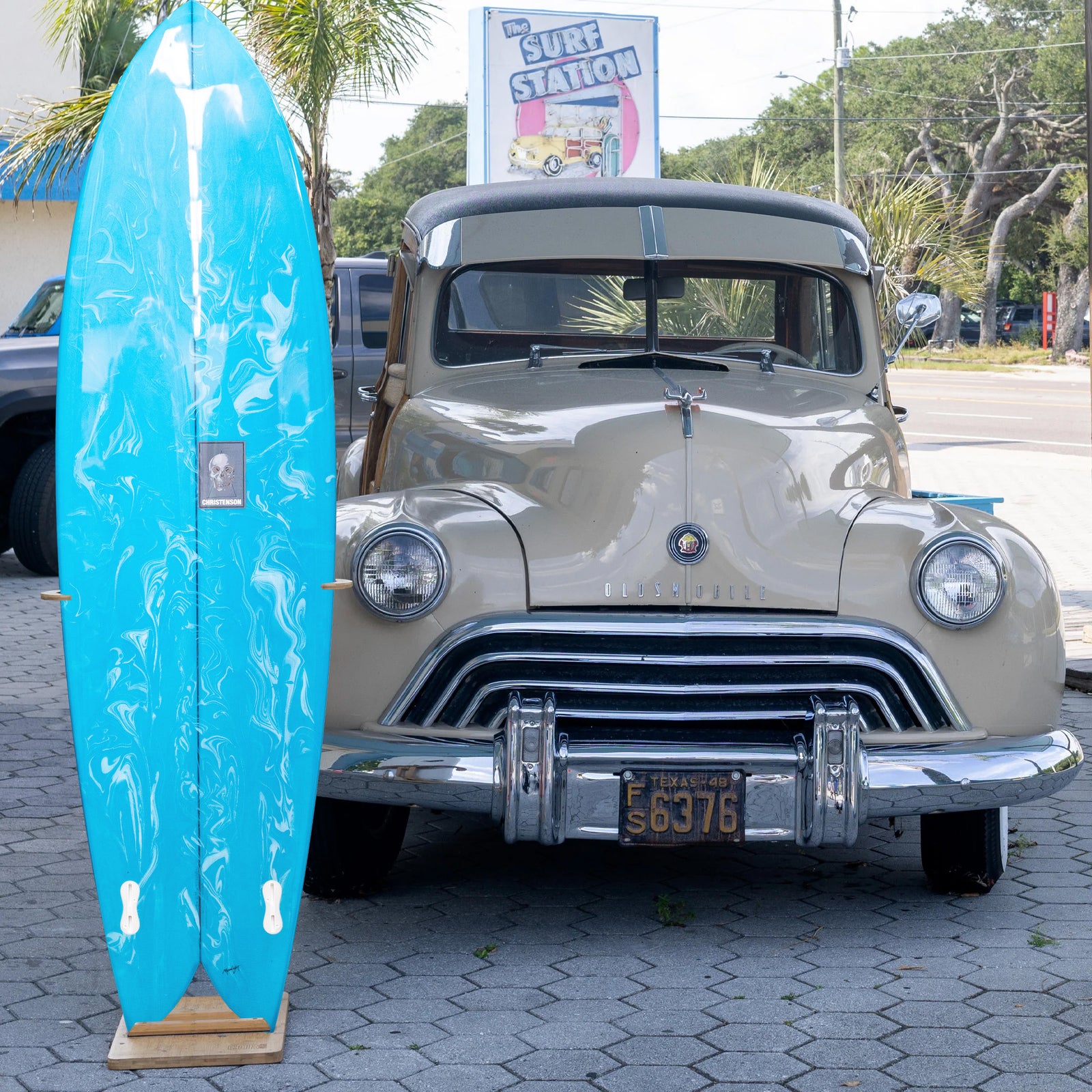 Christenson Long Phish 6'8 Surfboard - FCS II