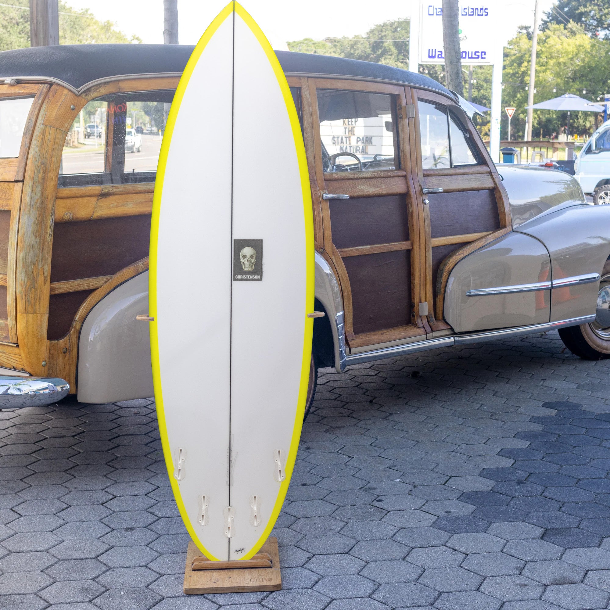 Christenson Cafe Racer 2.0 PU/Poly 5'10 Surfboard - FCS II