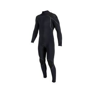 O'Neill Hyperfreak Fire 4/3mm Men's Back Zip Fullsuit Wetsuit - Black