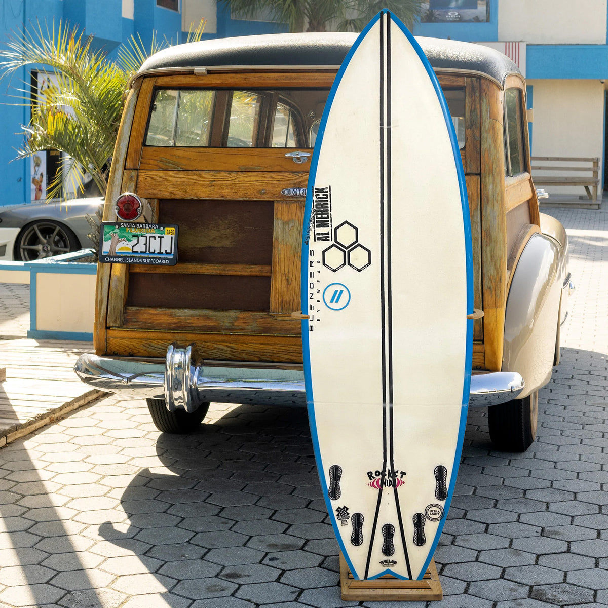 Channel Islands Rocket Wide 5'7 Consignment Surfboard - FCS II