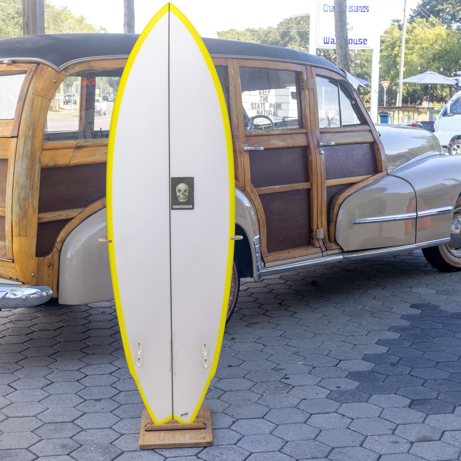 Christenson Lane Splitter Swallow 5'7 Surfboard - FCS II