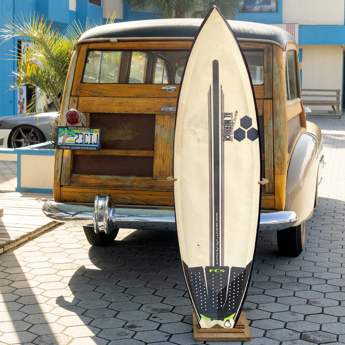 Channel Islands Rocket Wide 5'9 Used Surfboard - FCS II