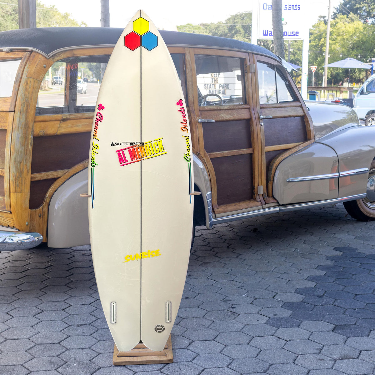 Channel Islands Fishbeard 5'8 Used Surfboard - Futures