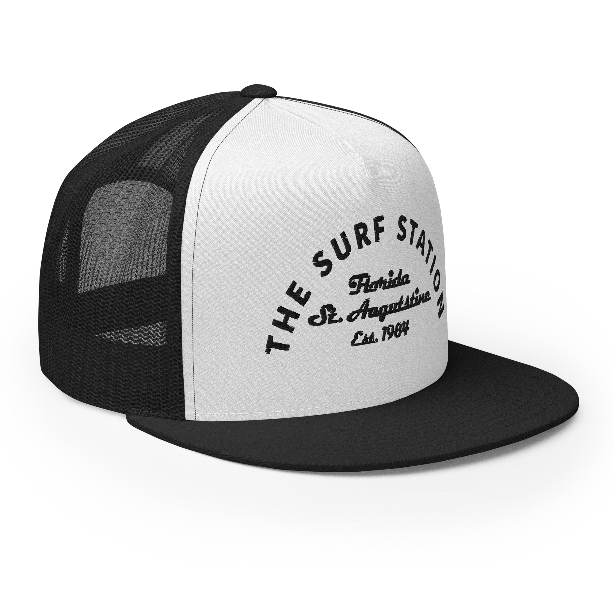 Surf Station Arch Logo Embroidered Trucker Hat