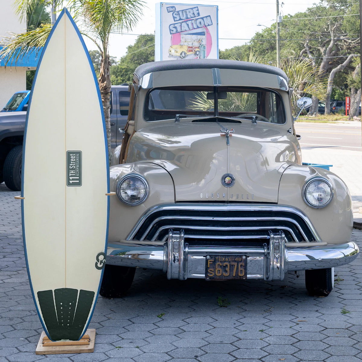 11th Street Surfboards Go2 5'10 Used Surfboard - FCS II