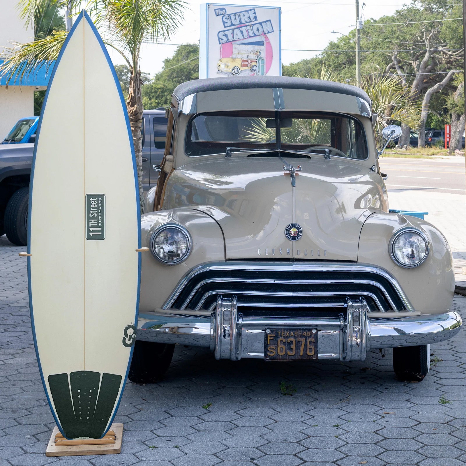 11th Street Surfboards Go2 5'10 Used Surfboard - FCS II