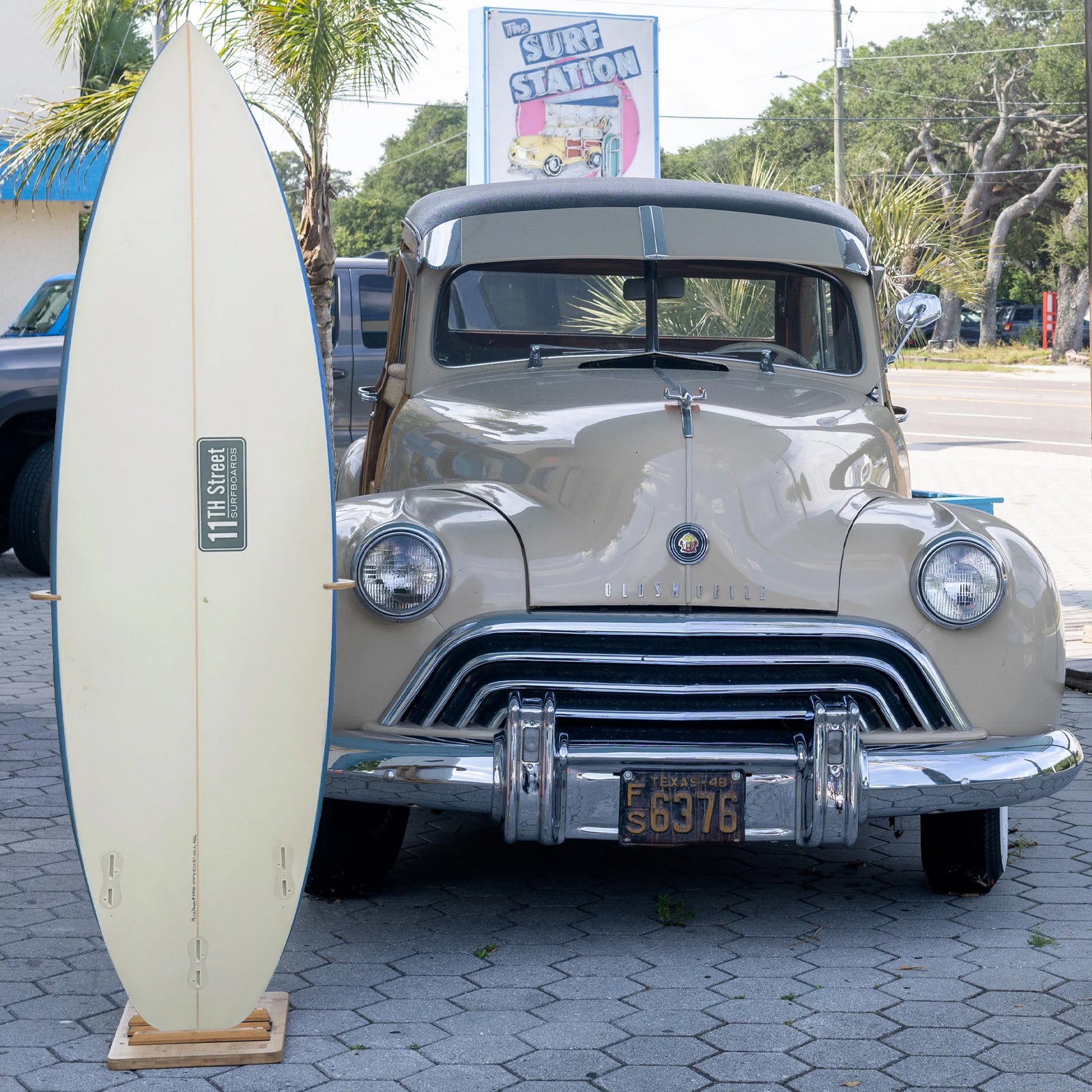 11th Street Surfboards Go2 5'10 Used Surfboard - FCS II
