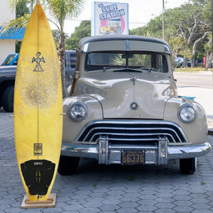Inspired Wizard 5'11 Consignment Surfboard - Futures