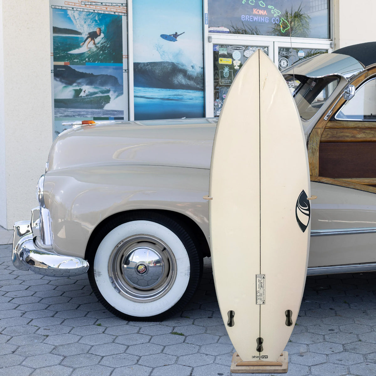 Sharp Eye Disco Cheater PU/Poly 5'5 Used Surfboard - FCS II