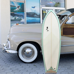Black Rose Mfg. Sheepshead PU/Poly 5'4 Surfboard