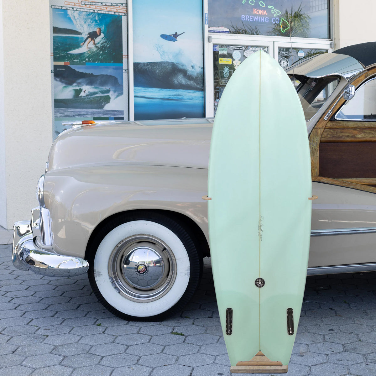 Black Rose Mfg. Sheepshead PU/Poly 5'4 Surfboard