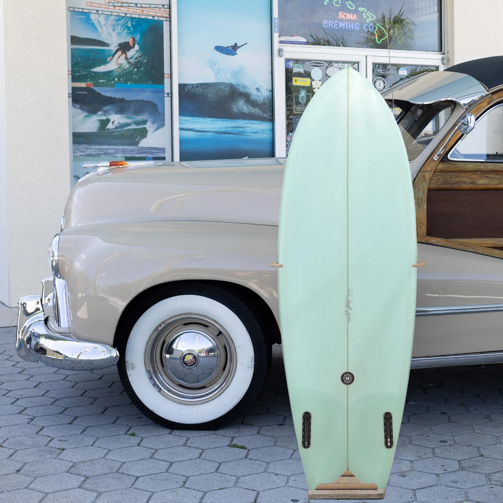 Black Rose Mfg. Sheepshead PU/Poly 5'4 Surfboard
