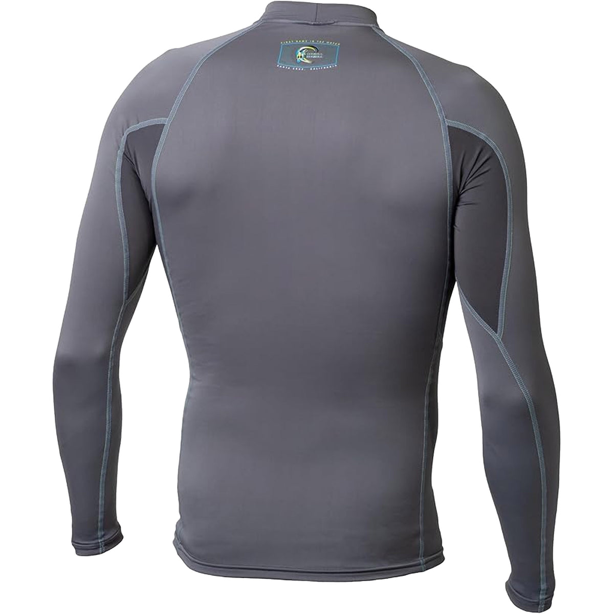 O'Neill TRVLR Men's L/S Rashguard- Smoke/Graphite